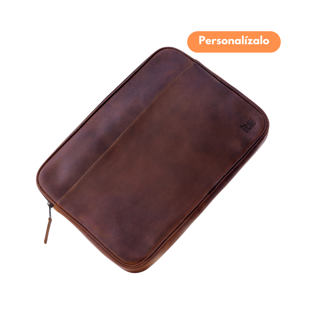 Funda ordenador Hue - Avellana
