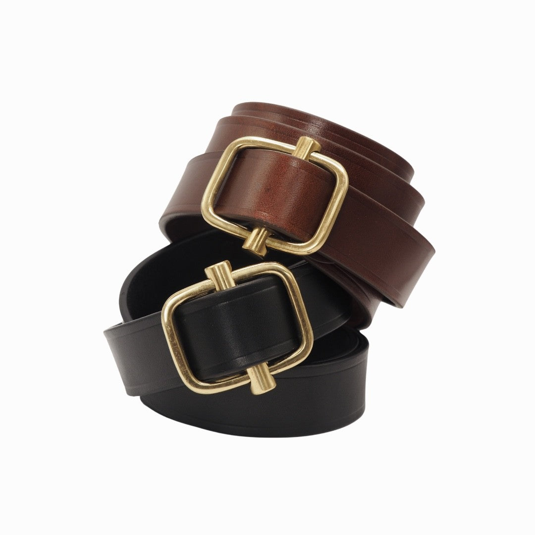 Cinturón piel | Modelo Sapa Marrón - Trau